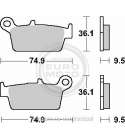 JUEGO PASTILLAS FRENO KYMCO SUPER 9 50 / DAELIM BESBI 125 08/12 SBS R: P144HF