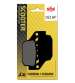 JUEGO PASTILLAS FRENO HONDA FORESIGHT 250 00 - SBS - R: P161HF