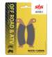 JUEGO PASTILLAS FRENO " SINTER " HONDA CR 250 R SBS R: P603SI