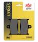 JUEGO PASTILLAS FRENO SUZUKI GSX R 750 88/93 - SBS - R: P624HF