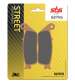 JUEGO PASTILLAS SUZUKI GSF BANDINT 600 " SINTER " SBS R: P627HS