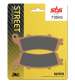 JUEGO PASTILLAS FRENO " SINTER " HONDA VARADERO 1000 00/06 - SBS - R: P735HS