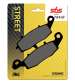 JUEGO PASTILLAS FRENO SUZUKI GSF 600 BANDIT 00/04 - SBS - R: P704HF