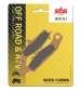 JUEGO PASTILLAS FRENO" SBS " SINTER KAWASAKI KFX 450 07 - SBS - R: P801SI