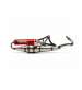 TUBO DE ESCAPE PIAGGIO SCOOTER 50 COLA ROJA " R " YASUNI R: TUB420R