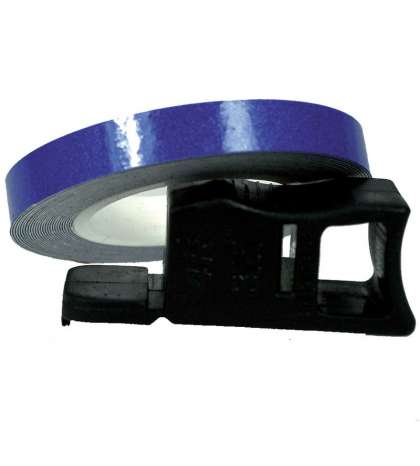 CINTA DECORATIVA LLANTA COLOR AZUL R: 838 AZ