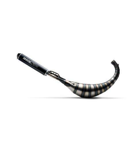 TUBO DE ESCAPE CARRERA R4 MAX BLACK MINARELLI AM 6 / DERBI E2 / E3 YASUNI R: TUB821XB