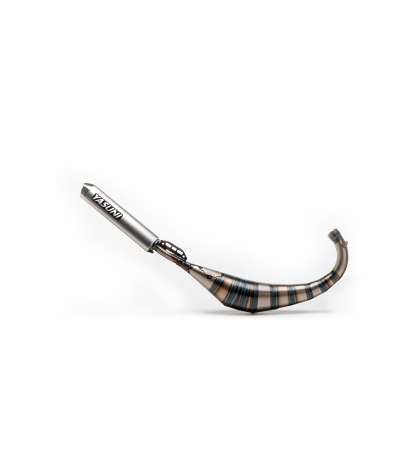 TUBO DE ESCAPE YASUNI R3 AM 6 / DERBI E2 / E3 ALUMINIO R: TUB809X