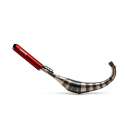 TUBO DE ESCAPE YASUNI R 3 AM 6 / DERBI E 2 / E 3 ROJO R TUB809XR