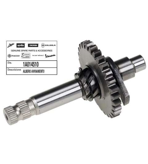 EJE DE ARRANQUE COMPLETO DERBI E2 / E3 R: 1A014510