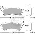 JUEGO PASTILLAS FRENO " SINTER " HONDA CB F HORNET 600 07/14 SBS R: P828HS