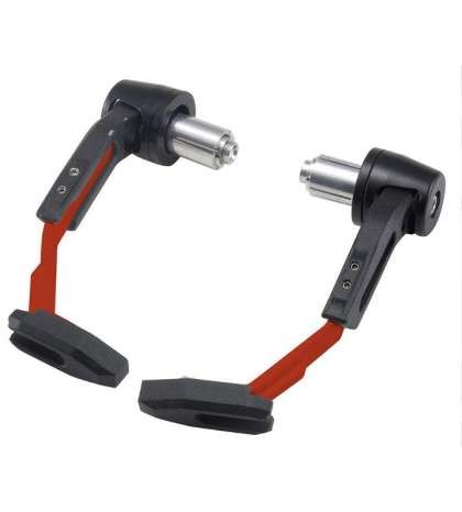JUEGO PROTECTORES DE MANETAS PLASTICO / ROJO TUNE R: 331056