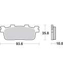 JUEGO PASTILLAS DE FRENO KYMCO K XCT / PEOPLE 125 -SBS- R: P195HF