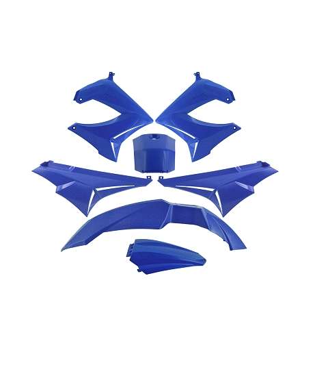 KIT DE CARENADOS DERBI SENDA DRD 02/05 X- RACE X-TREME 04/08 AZUL ( 7 PIEZAS ) TNT R: 350002