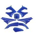 KIT DE CARENADOS DERBI SENDA DRD 02/05 X- RACE X-TREME 04/08 AZUL ( 7 PIEZAS ) TNT R: 350002