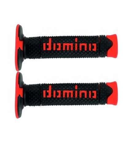 JUEGO DE PUÑOS CROSS DOMINO NEGRO/ROJO R: 331286