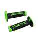 JUEGO DE PUÑOS CROSS DOMINO NEGRO/VERDE R: 331286B