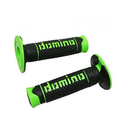 JUEGO DE PUÑOS CROSS DOMINO NEGRO/VERDE R: 331286B