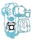 JUNTAS MOTOR COMPLETO MOTOR GY6 50 C.C. 4 T. 139 QMB/A TNT R: 072032
