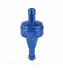 FILTRO DE GASOLINA ANODIZADO CNC AZUL DESMONTABLE Ø6 R: 425020A