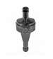 FILTRO DE GASOLINA CNC MATE NEGRO DESMONTABLE Ø6 R: 425020C