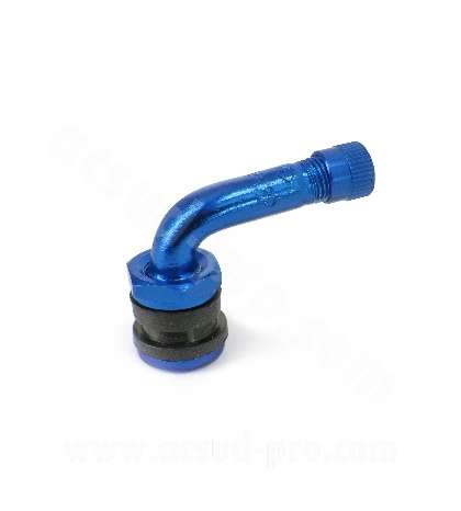 VÁLVULA DE CODO TNT TUBELESS AZUL R: 255007