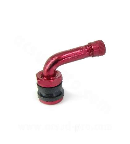 VÁLVULA DE CODO TUBELESS TNT ROJA R: 255009