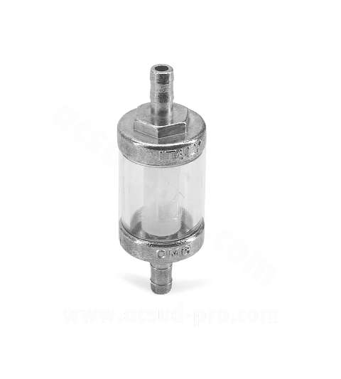 FILTRO DE GASOLINA DESMONTABLE Ø6 CROMADO R: 425015