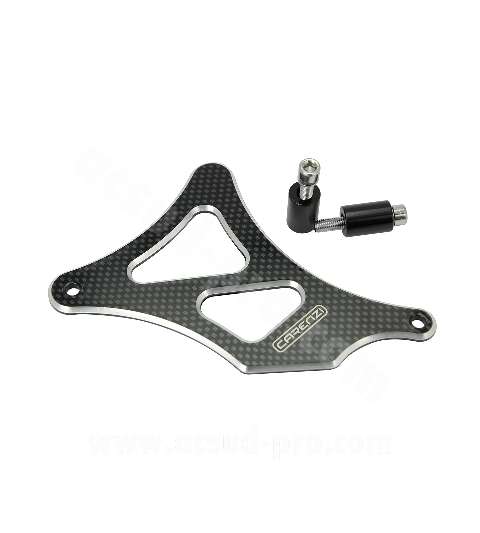 TAPA PIÑON ALUMINIO AM6 SIMIL CARBONO CARENZI R: 289077M