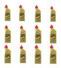 CAJA ( 12 UNIDADES ) CASTROL 10W. 50 100 % SINTÉTICO 4 TIEMPOS ENVASE 1 LITRO R: C10501L