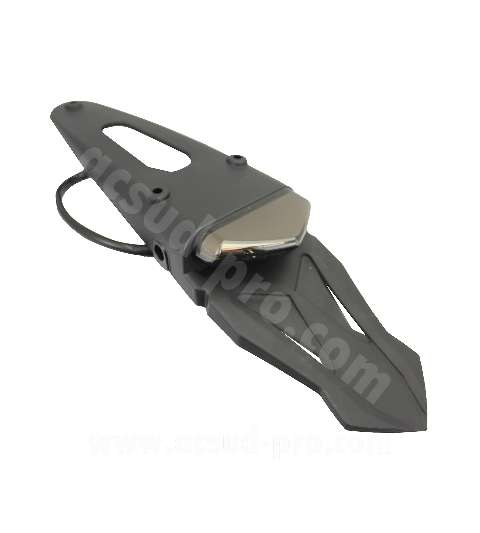 PORTA MATRÍCULA + LUZ LED TRANSPARENTE HOMOLOGADA TNT R: 541300D