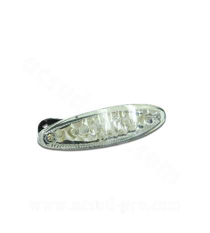 PILOTO TRASERO TNT SPACE 15 LEDS TRANSPARENTE ( NO HOMOLOGADO ) R: 24410