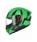 CASCO INTEGRAL ( TS ) SHIRO SH 870 GO VERDE FLUOR R: CGOTSVF