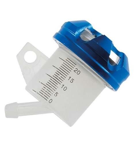 DEPÓSITO LÍQUIDO FRENOS UNIVERSAL TAPÓN ALUMINIO AZUL TUNE R: 340930
