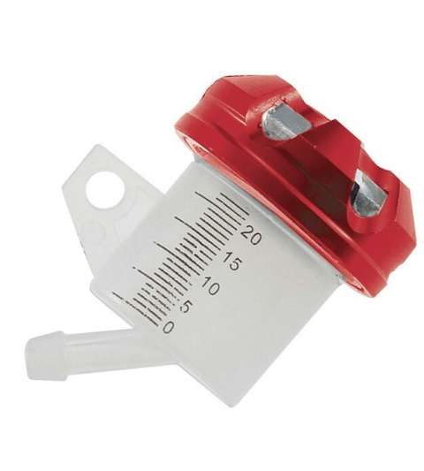 DEPÓSITO LÍQUIDO FRENOS UNIVERSAL TAPÓN ALUMINIO ROJO C4 R: 340931