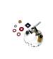 PORTAESCOBILLAS MOTOR DE ARRANQUE PIAGGIO VESPA GTS/GTV 125 07/09 TNT R: 177204B