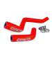 TUBO RADIADOR SILICONA ROJO DERBI E3 CARENZI R: 093800C