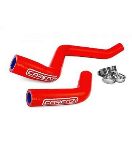 TUBO RADIADOR SILICONA ROJO DERBI E3 CARENZI R: 093800C
