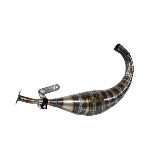 TUBO DE ESCAPE DERBI E3 ( MOTOR PIAGGIO ) 90 / 100 C.C. KRM R: KR183F