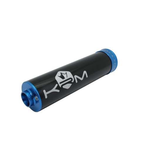 SILENCIADOR KRM 90 / 110 C.C. ALUMINIO AZUL R: KR163F
