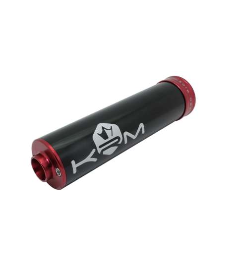 SILENCIADOR KRM 90 / 100 CC. ALUMINIO ROJO R: KR162F