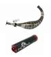 TUBO ESCAPE COMPLETO MINARELLI AM 6 90 / 110 C.C. ALUMINIO ROJO KRM R: EKRMARM