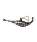 TUBO DE ESCAPE ( SIN SILENCIADOR ) MINARELLI HORIZONTAL 90 / 100 CC - SALIDA TIPO BIDALOT / 2FAST - KRM - R: KR196F