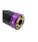 SILENCIADOR ESCAPE 90 / 100 ALUMINIO NEGRO / LILA KRM R: KR362F