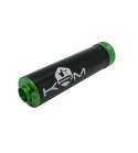 SILENCIADOR ESCAPE 90 / 110 ALUMINIO NEGRO VERDE KRM R: KR267F