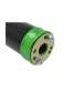 SILENCIADOR ESCAPE 90 / 100 ALUMINIO NEGRO VERDE KRM R: KR267F