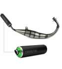 TUBO DE ESCAPE DERBI E2 / E3 DAEMON EVO 70 C.C. CARENZI R: 017703