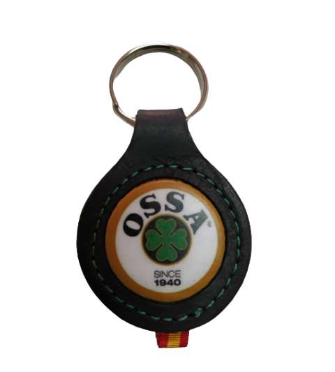 LLAVERO DE PIEL ( FABRICADO EN ESPAÑA ) LOGO OSSA