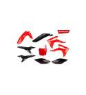 KIT MX HONDA CRF250F(14-17) 450R(13-16) ROJO CR04/NEGRO POLISPORT R: 90832