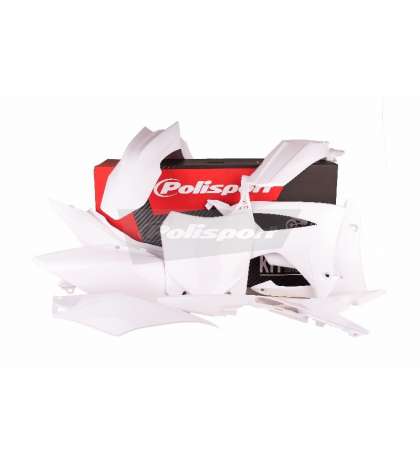KIT MX HONDA CRF250R (14-17) CRF450R (13-16) BLANCO POLISPORT R: 90561